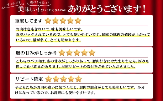 JAPAN X 豚バラ2mmスライス/計1.2kg＜2月以降順次発送＞　【04301-1031-2】