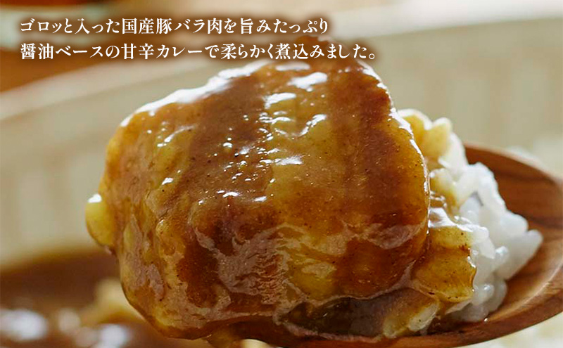 【定期便2ヶ月】カレー 豚の角煮カレー5個 セット NISHIKIYA KITCHEN レトルト レトルトカレー 角煮 豚 保存食 災害 防災 備蓄 贈り物 プレゼント ギフト ニシキヤキッチン にしき ニシキ にしき食品 常温 常温保存 岩沼