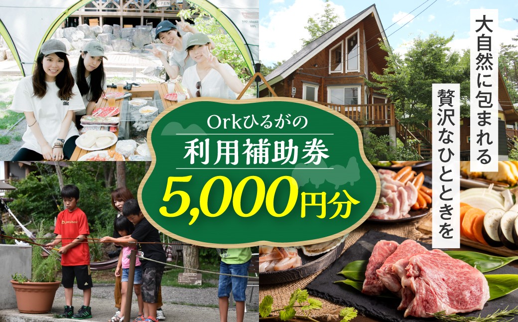
                  Orkひるがの 利用補助券 5000円 10000円 25000円分 1棟貸し 別荘 宿泊 貸し別荘 自然体験 BBQ 釣り堀体験 掴み取り体験 チケット 田舎体験 観光 旅行 コテージ泊 サウナ付きコテージ バーベキュー 郡上市 岐阜県 ひるがの高原 郡上観光
                