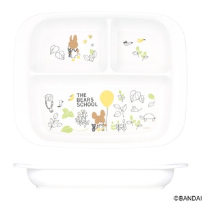 食洗機、電子レンジ対応 抗菌 ランチプレート XP7AG くまのがっこう 奈良県奈良市 4-172 スケーター 628023