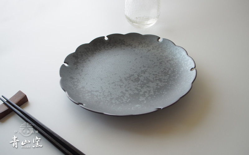 「伊万里鍋島焼セット」雪輪プレート（7寸）（21㎝サイズ×2枚）