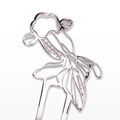 ふるさと納税 静岡市 【地元職人の逸品】可愛らしく優雅に泳ぐ金魚　かんざし「出目金」 |  | 02