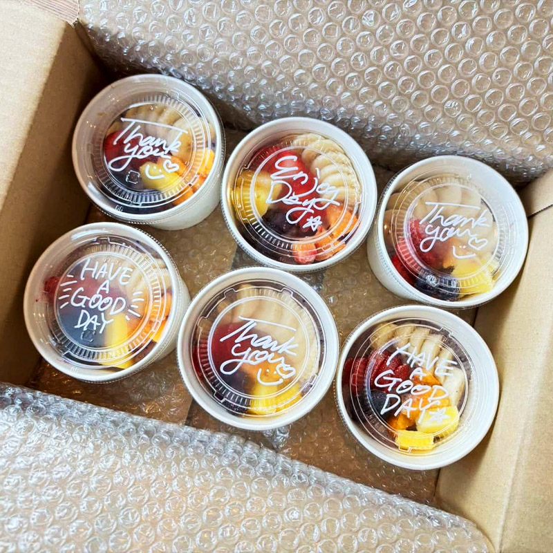 【山形の旬のフルーツ】を使った アイスフルーツボウル 6個 FY25-261