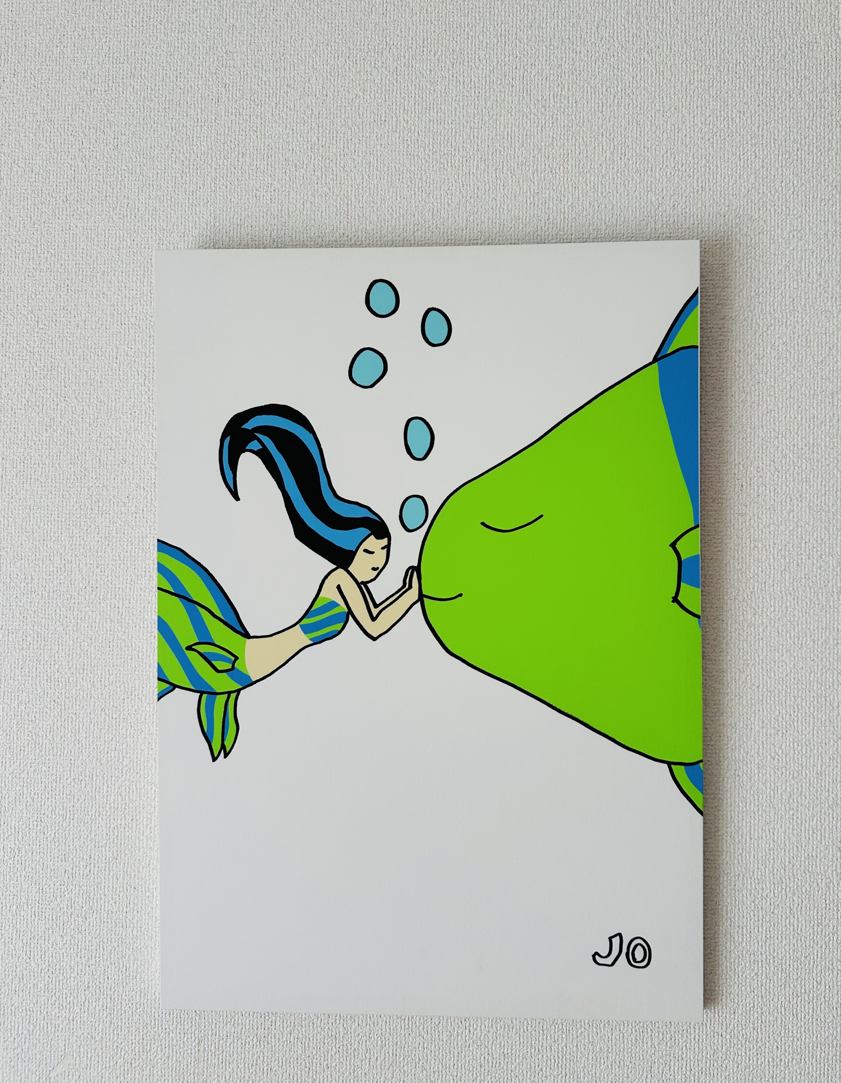 
            絵画『さかなとにんぎょ』
          