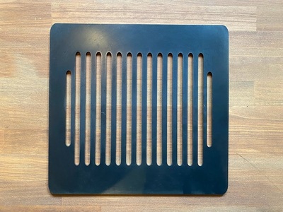 a15-590　アウトドア BBQ Mt.SUMIパーフェクトグリルスクエア用鉄板