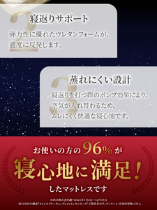 ふじやま織西川敷きふとん【しっかりたためる三つ折りタイプ】SDサイズ