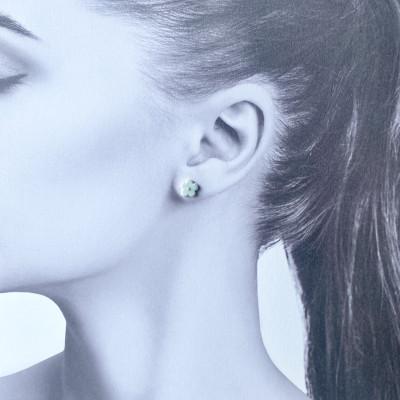 ふるさと納税 茅ヶ崎市 ArtOpus. イヤリング お花 L青 湘南 茅ヶ崎市 陶磁器 アートギフト |  | 01