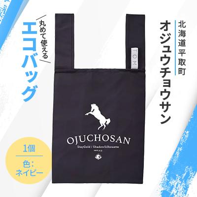 ふるさと納税 平取町 【競馬グッズ】【オジュウチョウサン】丸めて使えるエコバッグ
