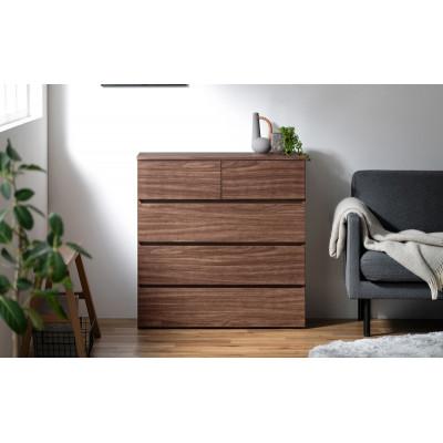 ふるさと納税 大河原町 組立簡単ウッドチェスト KKWCー790 ウォールナット 4段 アイリスオーヤマ[53753293] |  | 02