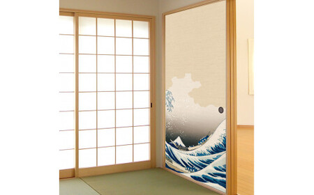 ＜凱風快晴＞糊で貼る糸入りふすま紙 プレミアム北斎 | ふすま紙 はりかえ工房 埼玉県 草加市