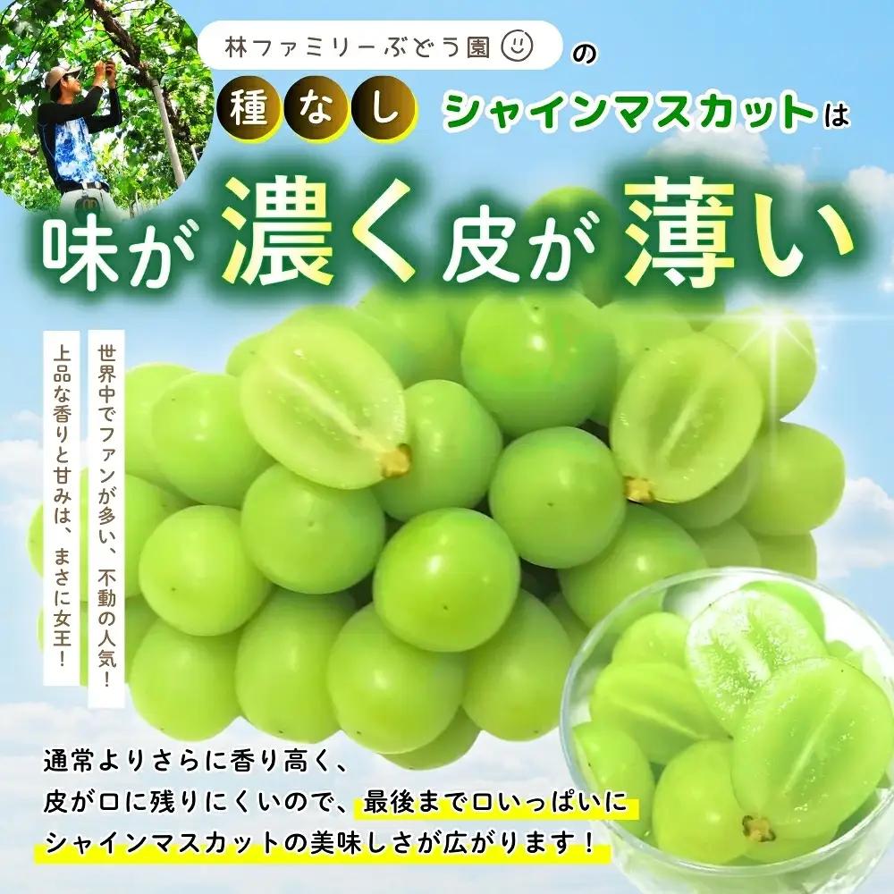 【訳あり】 シャインマスカット 岡山県産ぶどう 訳ありシャインマスカット約4kg（約5～8房） 【hfbd023-02】