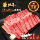 【ふるさと納税】 飛騨牛 カルビ(焼肉用) 1kg 国産 ブランド牛 和牛 多治見市/肉のひぐち [TDC002]