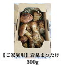 【ふるさと納税】【訳あり】ご家庭用 岩泉まつたけ 直送 300g【配送不可地域：離島】【1423400】