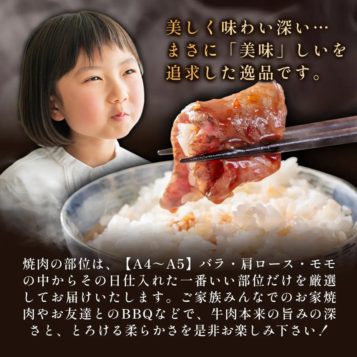 佐賀牛焼肉用1kg（500g×2p）