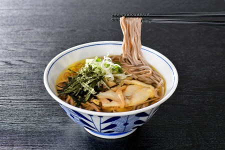 肉そば かほく谷地の冷たい肉そば 生そば 3人前 肉そば