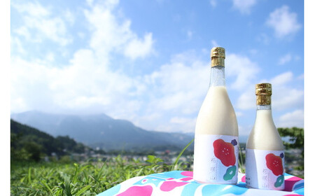 横瀬町産どぶろく「花咲山」720ml×2本（オリジナル風呂敷付）【日本酒 どぶろく 非加熱】