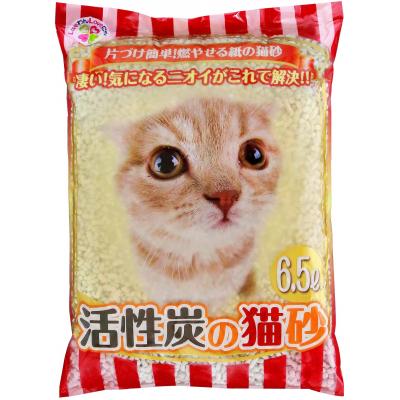 ふるさと納税 富士市 紙の猫砂 LOVEにゃん活性炭の猫砂 6.5L 【7袋入】 |  | 01