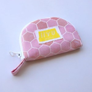 IIYU TEXTILE オケバック＆フロセンウォレット ピンク