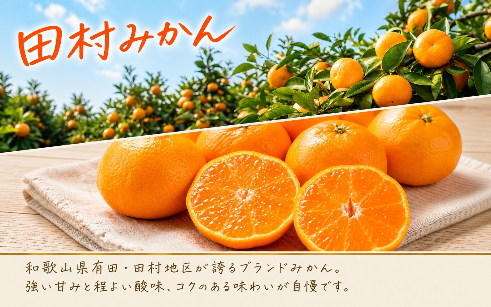 【全3回】紀州和歌山産旬のフルーツ定期便 (田村みかん・いちご・なつみ) / くだもの フルーツ 果物 果実 和歌山 定期便 【tkb374】