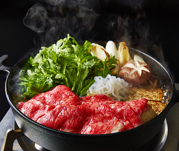 A4A5等級 未経産雌牛限定　特撰近江牛ロースすきやき　しゃぶしゃぶ用　1kg【FO26SM】