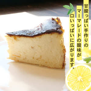 バスクチーズケーキ レモン バスクチーズケーキ