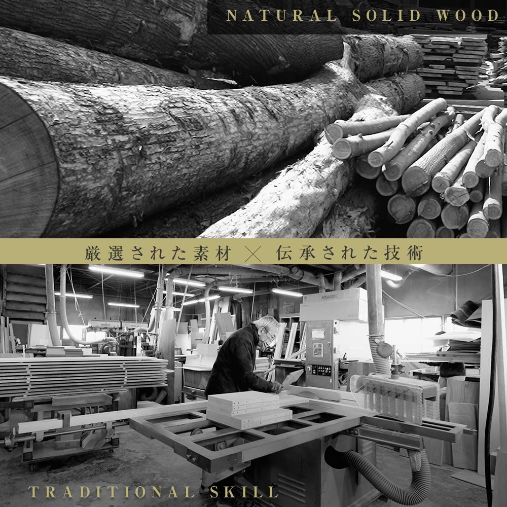 【大川家具】無垢材 システムデスク 幅1800mm テーブル パソコンデスク 子供机 勉強机 学習机 書斎デスク HO-HM ウォールナット 天然木 モダン 国産 無垢材 高級感【設置付き】