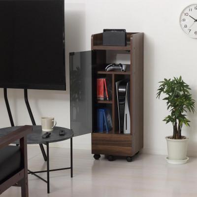 ふるさと納税 海南市 キャスター付きゲーム機ラック 幅32 ブラウン AKU104476301 |  | 02