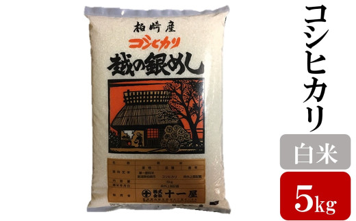 令和7年産米【五ツ星お米マイスター厳選】コシヒカリ 白米 5kg[Y0560]