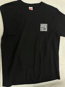 おまねこ転写プリントTシャツ　黒【ＬＬサイズ】