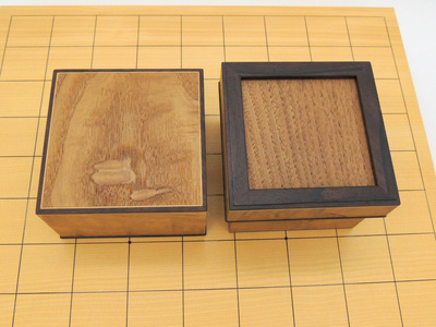 【一点物】将棋駒箱 栗・印籠型・渋色仕上げ