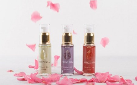 【べたつかず高保湿】雫 椿オイル彩セット 椿油 保湿 スキンケア ヘアケア 爪 まつ毛 赤ちゃん 五島市/椿乃 [PAM002]