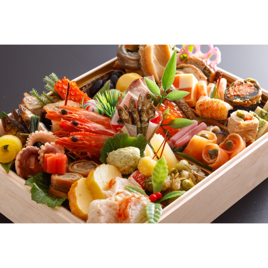 ＜北畿水産＞京丹後松葉がにおせち二段重　PREMIUM『贅極』全46品目・2段重（約3～4人前）【12月29日・30日お届け】