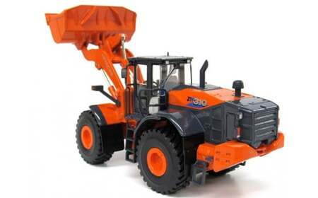 ミニチュアモデル・日立建機ホイールローダシリーズ「ZW310」【ミニチュアモデル カー 車 コレクションオーナメント 車 おもちゃ オーナメント 車 カプセル玩具 車 知育玩具 子供 車 大人向け 車