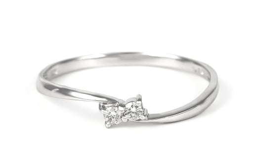 プラチナ　ダイヤ　0.05ct　リング　R953DI-P2 NSAN006-14