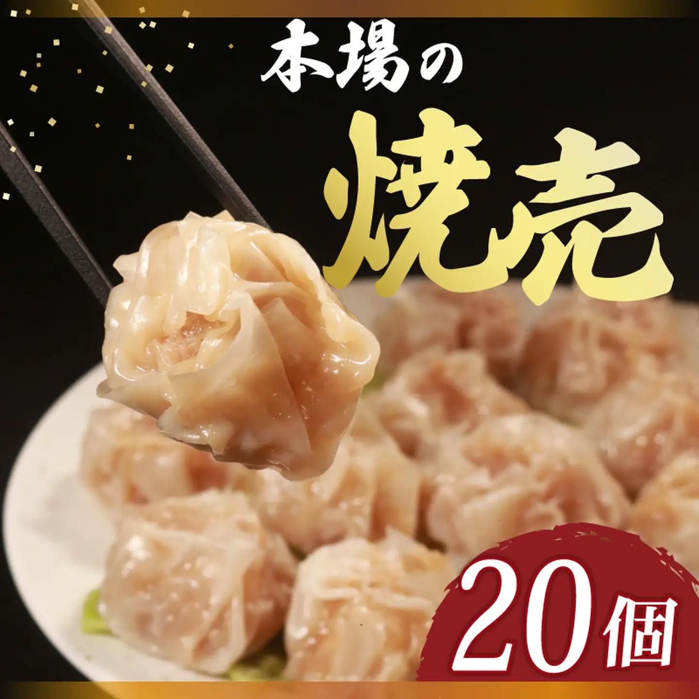 【 龍福の焼売 】 肉汁たっぷり 20個 冷凍 焼売