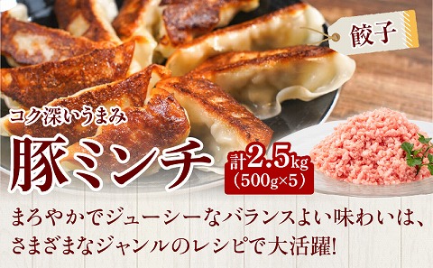 宮崎県産 豚ミンチ 鶏ミンチ 計5kg |鶏肉 鶏 鳥肉 鳥 肉 国産 豚肉 豚ミンチ 鶏ムネミンチ