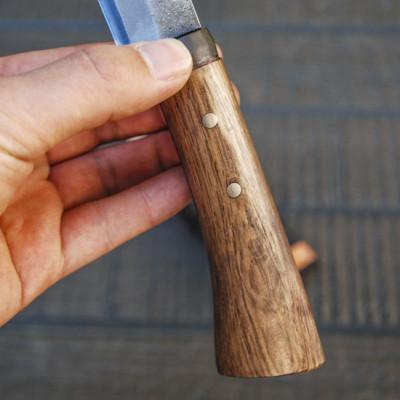 ふるさと納税 南国市 竹細工鉈 90 両刃【ダマスカス15層青2鋼】 |  | 03