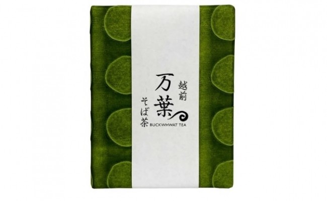 
【ギフト用】《緑箱》越前万葉そば茶　80g
