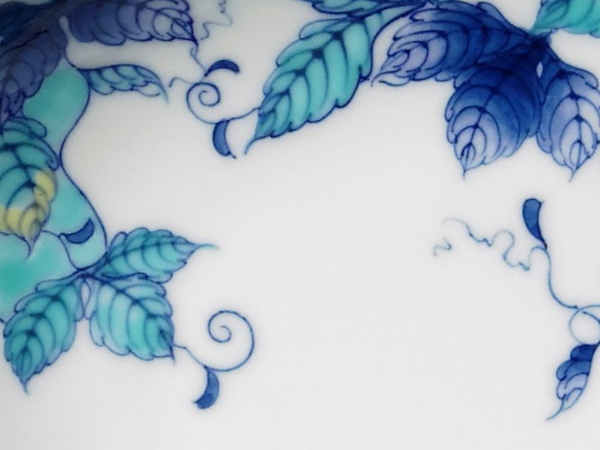 市川光山窯「色鍋島瓢文蛤皿」 H1001_イメージ3