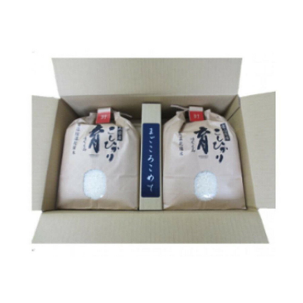 【ふるさと納税】【令和7年産】定期便・12回 富山県産こしひかり 　育（はぐくみ） 白米3kg×2袋《南砺の逸品》