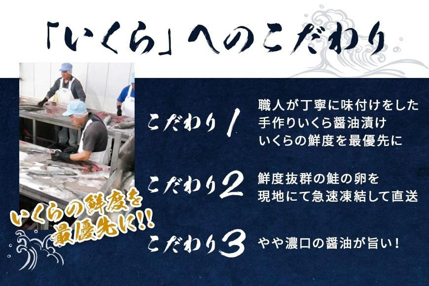 【父の日】いくら 醤油漬け 500g（250g×2P） 北海道 鮭卵 訳あり 化粧箱入 冷凍 尾張まるはち