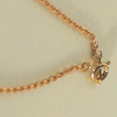 ふるさと納税 渋谷区 [Cherieオリジナルネックレス]bumy necklace / 14kgf(37cm) |  | 02