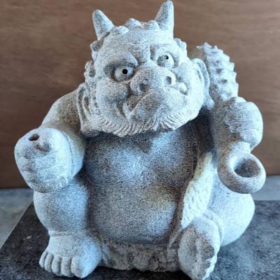 ふるさと納税 高松市 庵治石「鬼っこ」鬼まる |  | 01