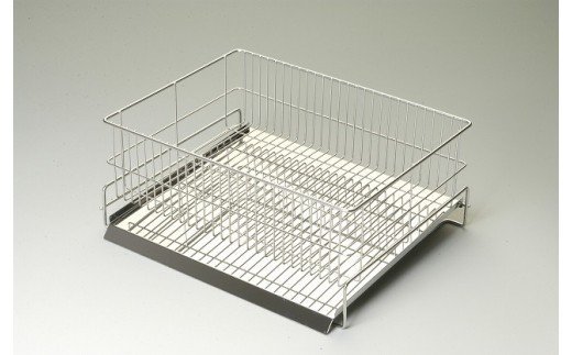 【ふるさと納税】ステンレス水切りラック レギュラー縦型【 水切りカゴ 水切りラック ステンレス キッチン キッチン用品 燕三条 新潟県 燕市 】