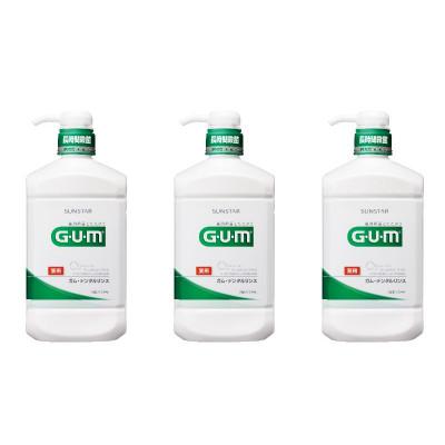 ふるさと納税 南アルプス市 ＜サンスター＞G・U・Mデンタルリンスレギュラー 960ml×3本