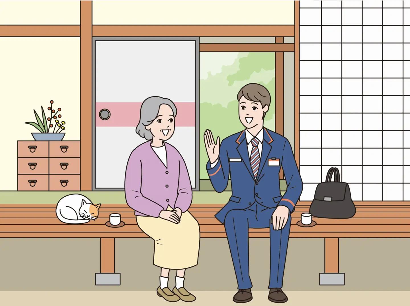 Y93-02 郵便局の「みまもり訪問サービス」（６か月）