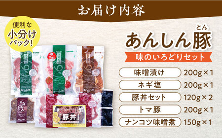 豚肉 味のいろどりセット 5種 白川町 / 藤井ファーム  [AWAF002]