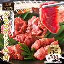 【ふるさと納税】北里八雲牛　グラスフェッド牛肉　贅沢焼き肉セット　おまかせ5部位　合計700g【配送不可地域：離島】【1510167】