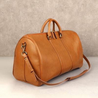 ふるさと納税 福崎町 ボストンバッグ(キャメル) |  | 01