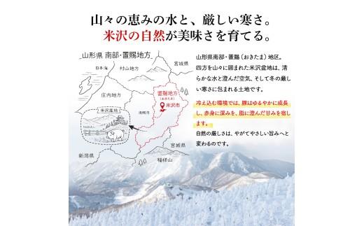  【創業大正十二年】 米沢豚 ローストポーク ブロック 選べる 容量 200g ソース 付き 冷凍 小分け 200g 国産 豚肉 豚 肉 国産豚 高級 味付き タレ 美味しい かたまり お取り寄せ ク